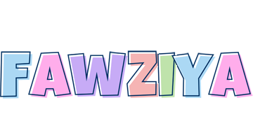 Fawziya pastel logo