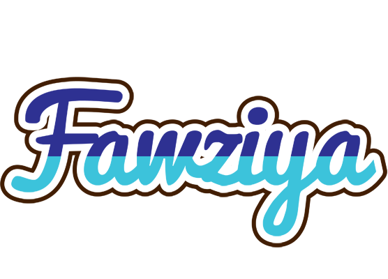 Fawziya raining logo