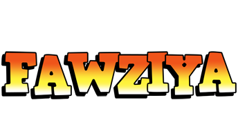 Fawziya sunset logo