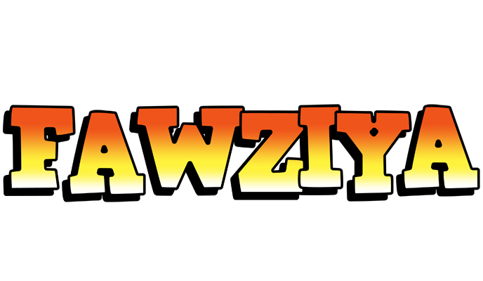Fawziya sunset logo