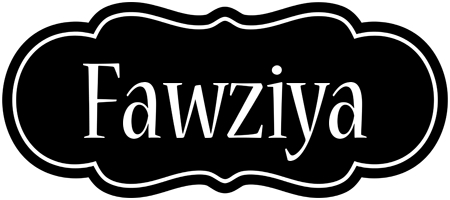 Fawziya welcome logo