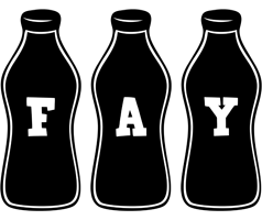 Fay bottle logo
