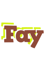 Fay caffeebar logo