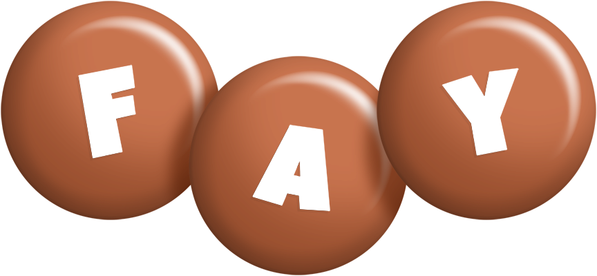 Fay candy-brown logo
