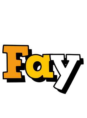 Fay cartoon logo