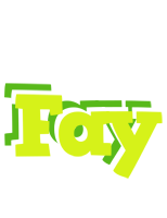 Fay citrus logo