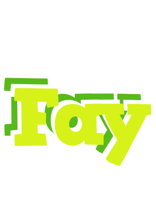 Fay citrus logo