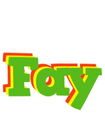 Fay crocodile logo