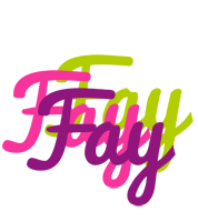 Fay flowers logo