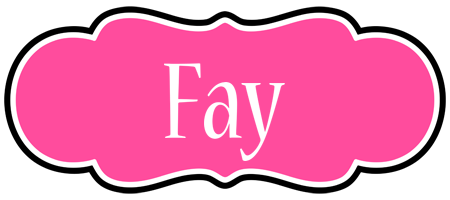 Fay invitation logo