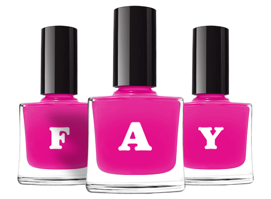 Fay nails logo