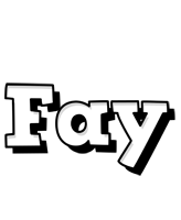 Fay snowing logo