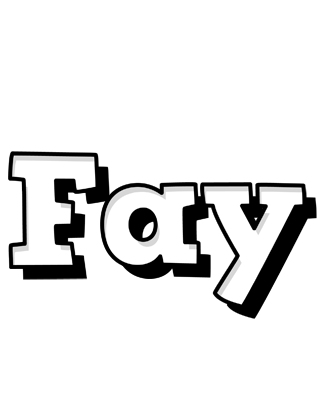Fay snowing logo