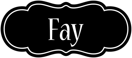 Fay welcome logo