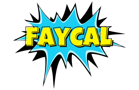 Faycal amazing logo