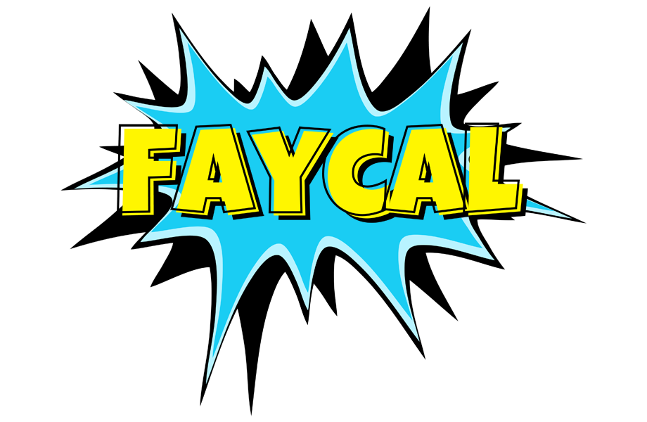 Faycal amazing logo