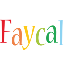 Faycal birthday logo