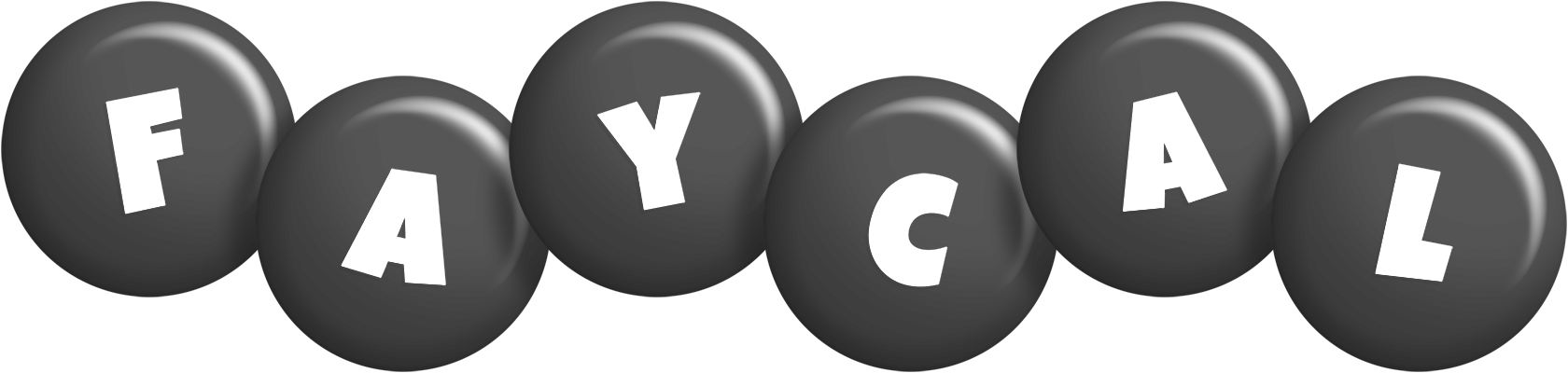 Faycal candy-black logo