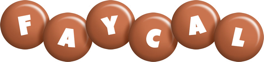 Faycal candy-brown logo