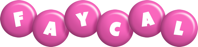 Faycal candy-pink logo