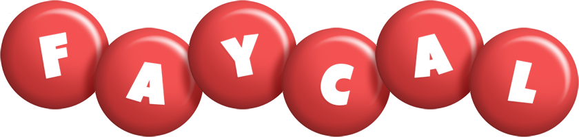 Faycal candy-red logo