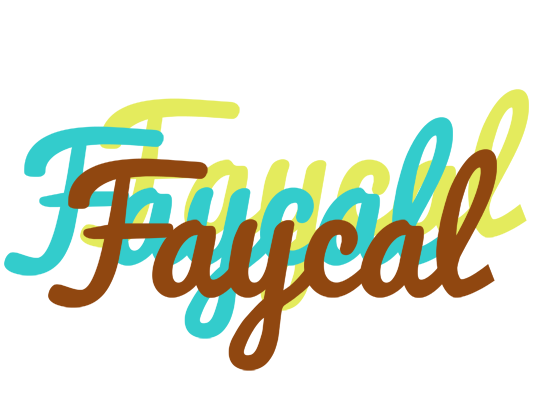 Faycal cupcake logo