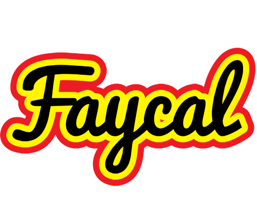 Faycal flaming logo