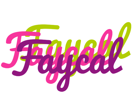 Faycal flowers logo