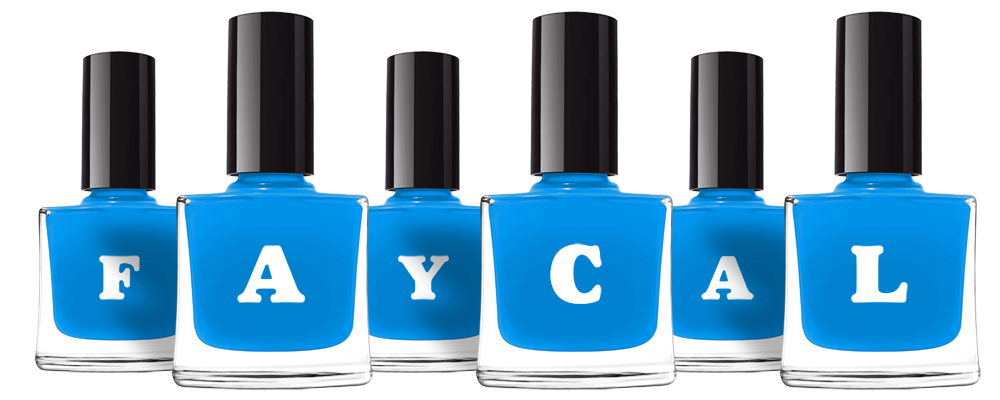 Faycal glossy logo