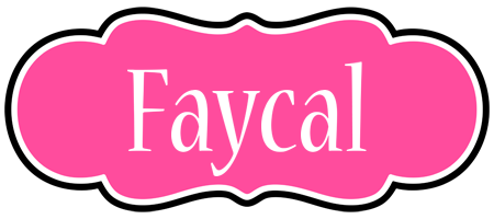 Faycal invitation logo