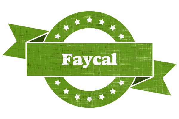 Faycal natural logo