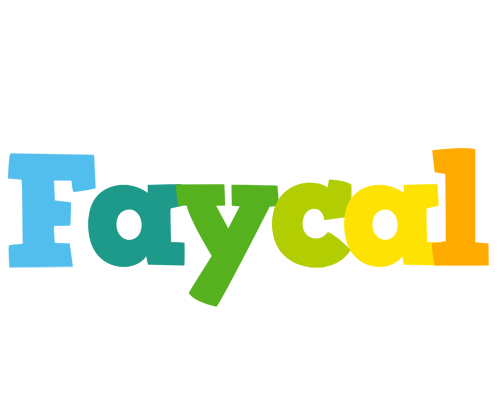 Faycal rainbows logo