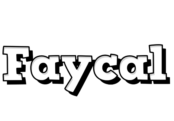 Faycal snowing logo