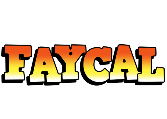 Faycal sunset logo