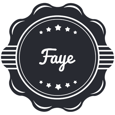 Faye badge logo