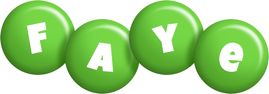 Faye candy-green logo