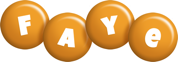 Faye candy-orange logo