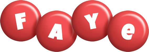 Faye candy-red logo