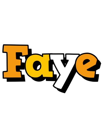Faye cartoon logo