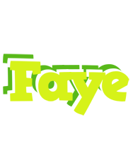 Faye citrus logo