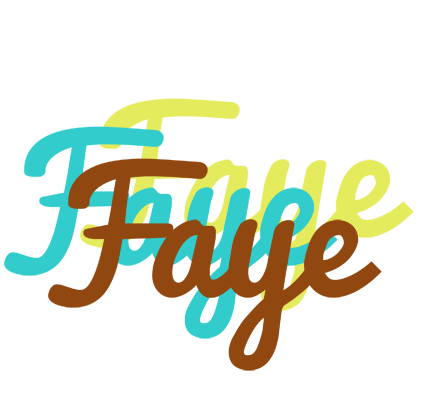 Faye cupcake logo