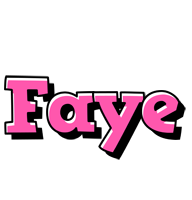Faye girlish logo