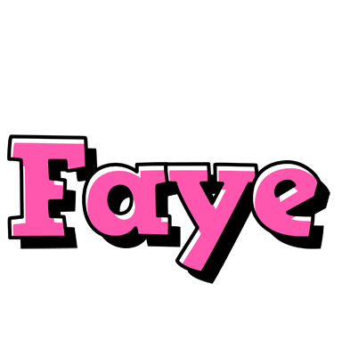 Faye girlish logo