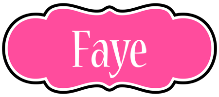 Faye invitation logo