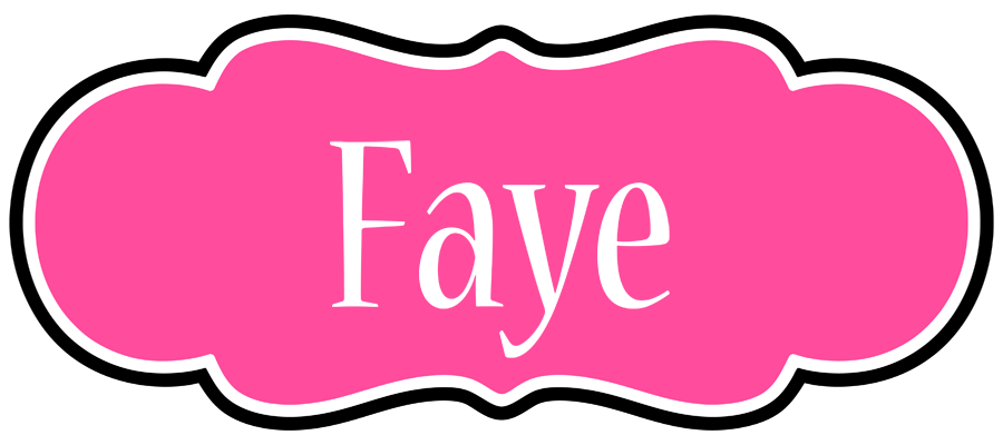 Faye invitation logo