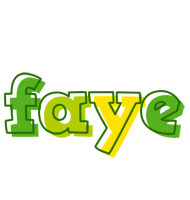 Faye juice logo