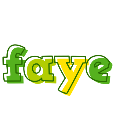 Faye juice logo