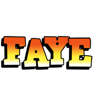 Faye sunset logo