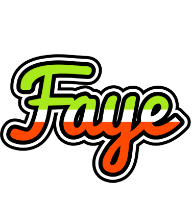 Faye superfun logo
