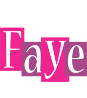 Faye whine logo